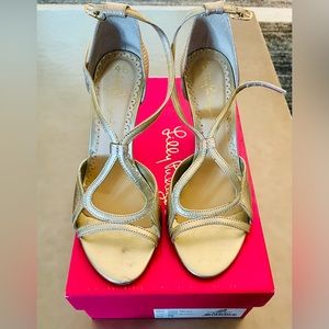 Lilly Pulitzer Janie Wedge - Size 7 - Gold - Used